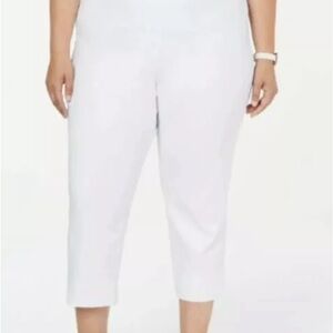 Women’s Charter Club Classic Fit Tummy Slimming Ankle Pants Size 18 New